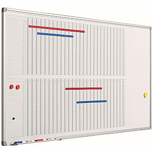 Planbord Softline profiel 8mm 53 Weken 60x120 cm