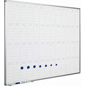 Planbord Jaaroverzicht 90x120 cm 53 weken