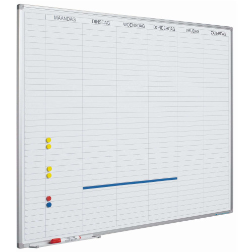 Planbord Werkdagen