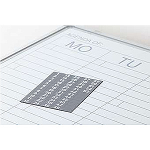 Week planbord 60x120 cm